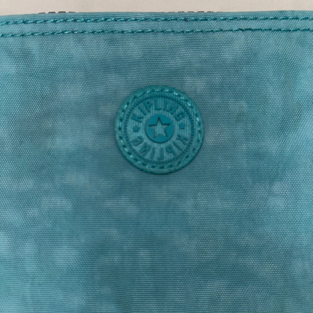 Kipling Blue Creativity Large Pouch 5 Pocket Wall… - image 3